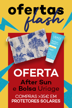 Oferta Bolsa e Mini After Sun Uriage em compras >35€ em protetores solares